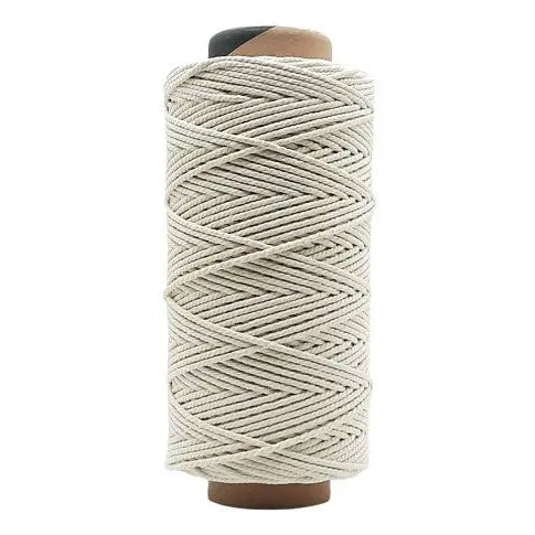 Cafuné Lux Macrame Rope 4mm Ecru 1.2kg-199mtr - DecoDeb