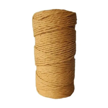 Cafuné  Lux Macramé Yarn 3mm Ocher Cafuné