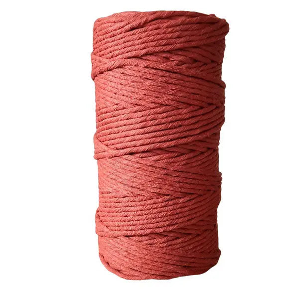 Cafuné Lux Macramé Yarn 3mm Terracotta by Decodeb 