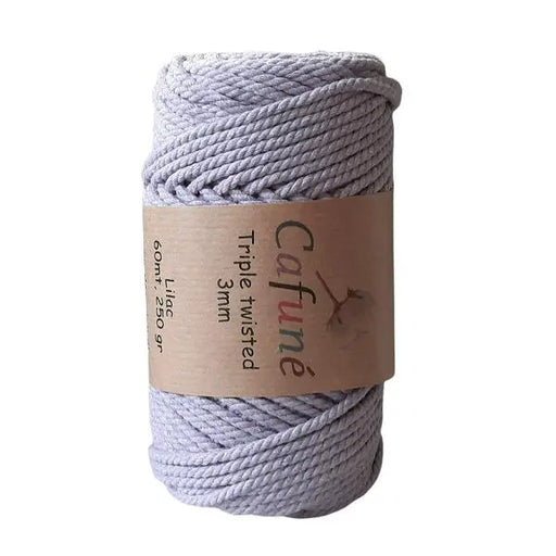 Cafuné Macramé Rope 3mm Lilac Cafuné