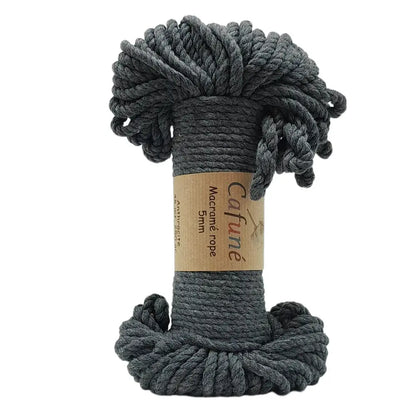 Cafuné Macramé Rope 5mm Anthracite Cafuné