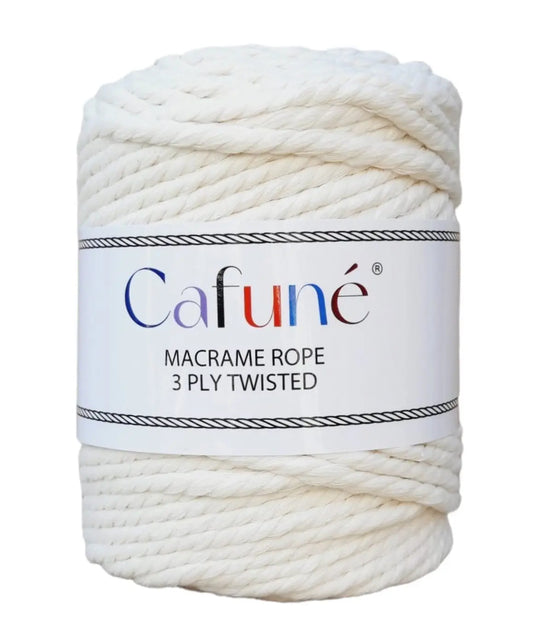 Cafuné Macramé Rope 5mm Ecru 500 gr Cafuné