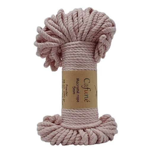 Cafuné Macramé Rope 5mm Powder Cafuné