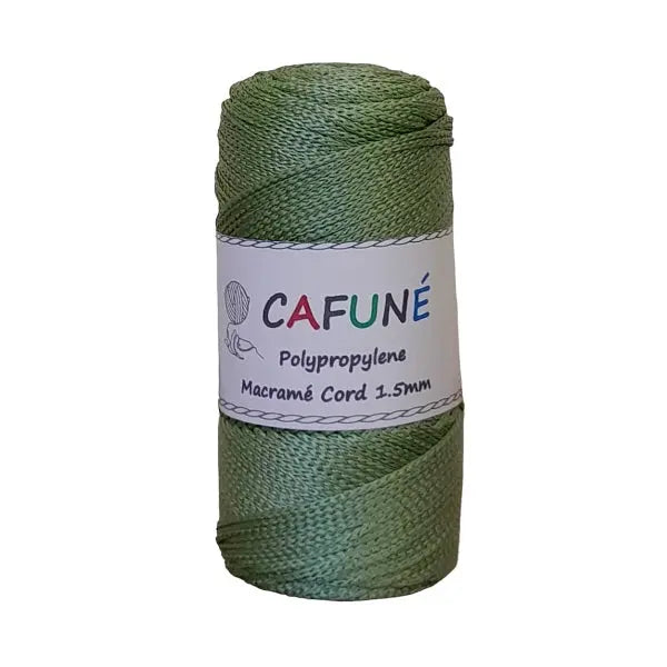 Cafuné Polypropylene Macramé Cord 1.5mm Apple Cafuné