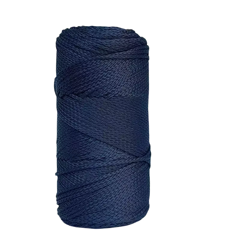 Cafuné Polypropylene Macramé Cord 1.5mm Navy Cafuné