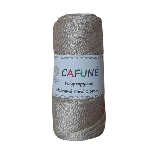 Cafuné Polypropylene Macramé Cord 1.5mm Soft beige Cafuné