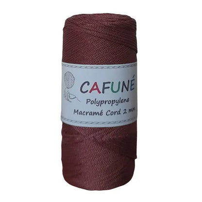 Cafuné Polypropylene Macramé Cord 2mm - DecoDeb