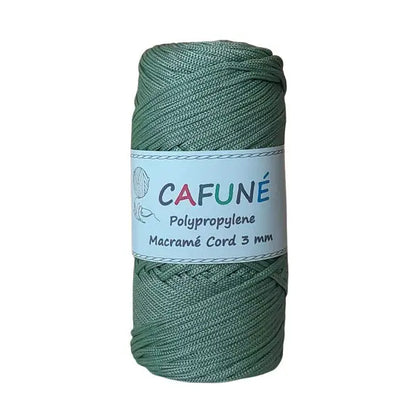 Cafuné Polypropylene Macramé Cord 3mm Apple Cafuné