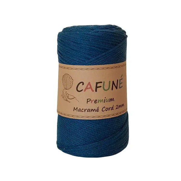 Cafuné Premium Macramé Cord 2mm Peacock Cafuné