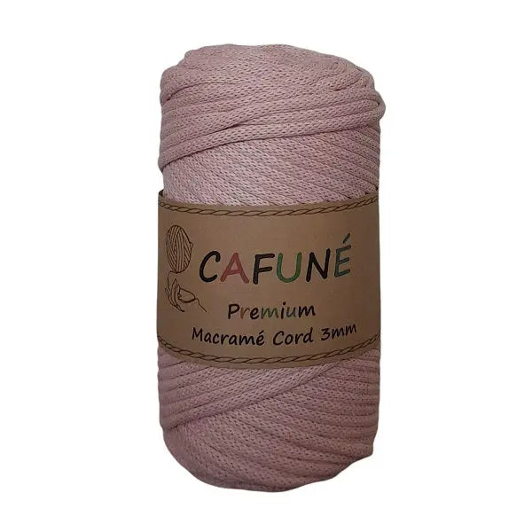 Cafuné Premium Macramé Cord 3mm Salmon Cafuné