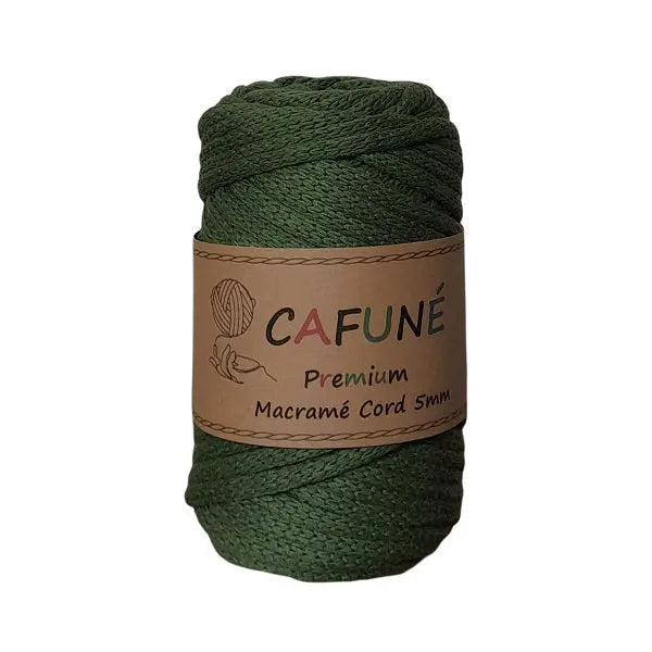 Cafuné Premium Macramé Cord 5mm Avacado DecoDeb