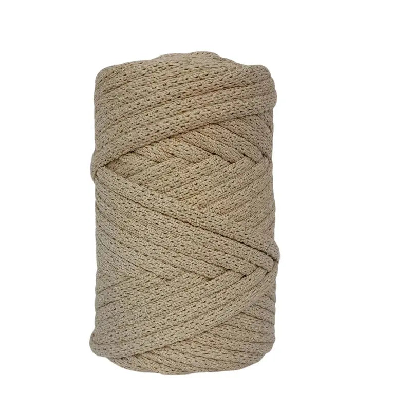 Cafuné Premium Macramé Cord 5mm Champagne - DecoDeb