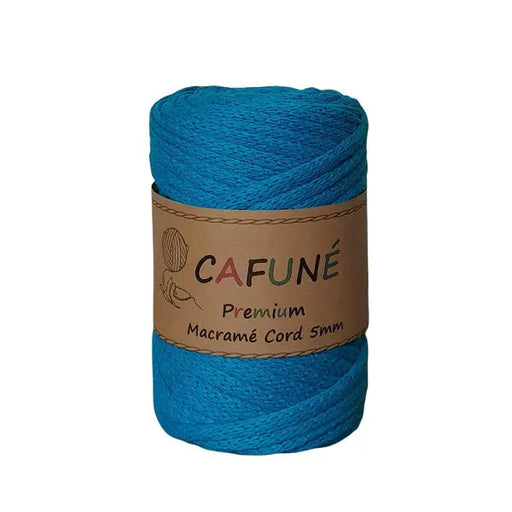 Cafuné Premium Macramé Cord 5mm Turquoise Cafuné