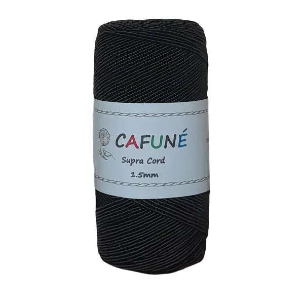 Cafuné Supra Cord 1.5mm Black Cafuné