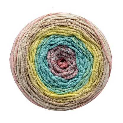 Cake Gradient Yarn Pink-Yellow-Mint Cafuné