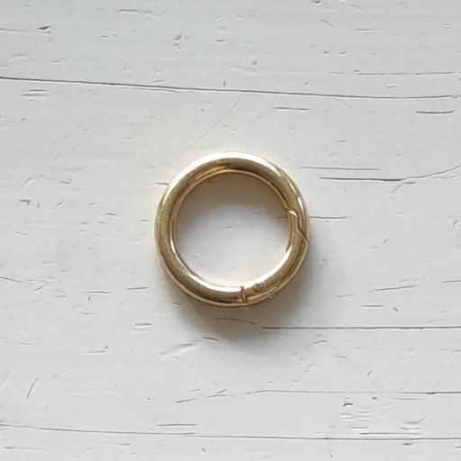 Carabiner Ring - 40mm Gold DecoDeb