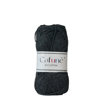 Eco Cotton Yarn Anthracite - DecoDeb