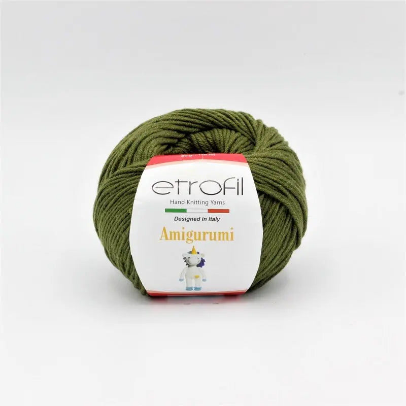 Etrofil Amigurumi Dark Green No 70467 Etrofil