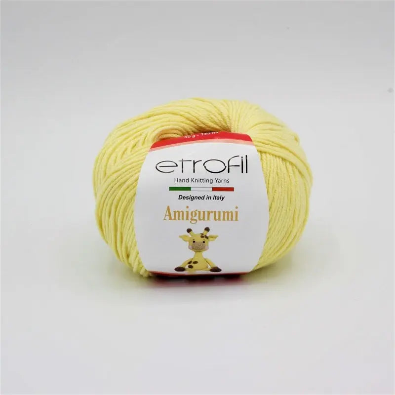 Etrofil Amigurumi Yellow No 70213 Etrofil