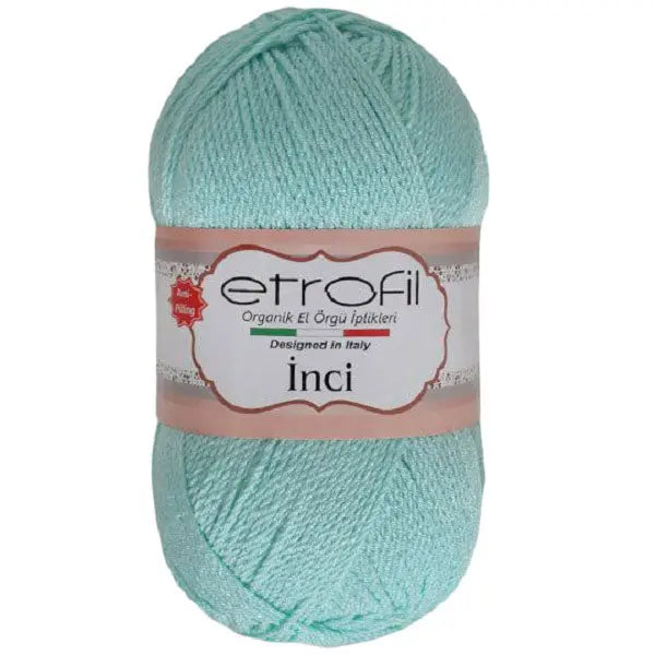 Etrofil Anti Pilling Yarn Aqua Green No 74025 Etrofil