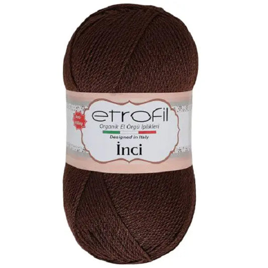 Etrofil Anti Pilling Yarn Brown No 70792 Etrofil