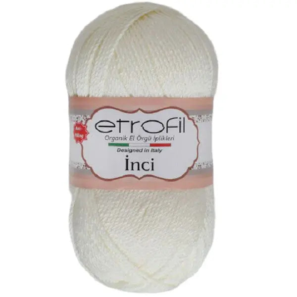 Etrofil Anti Pilling Yarn Ecru No 70172 Etrofil