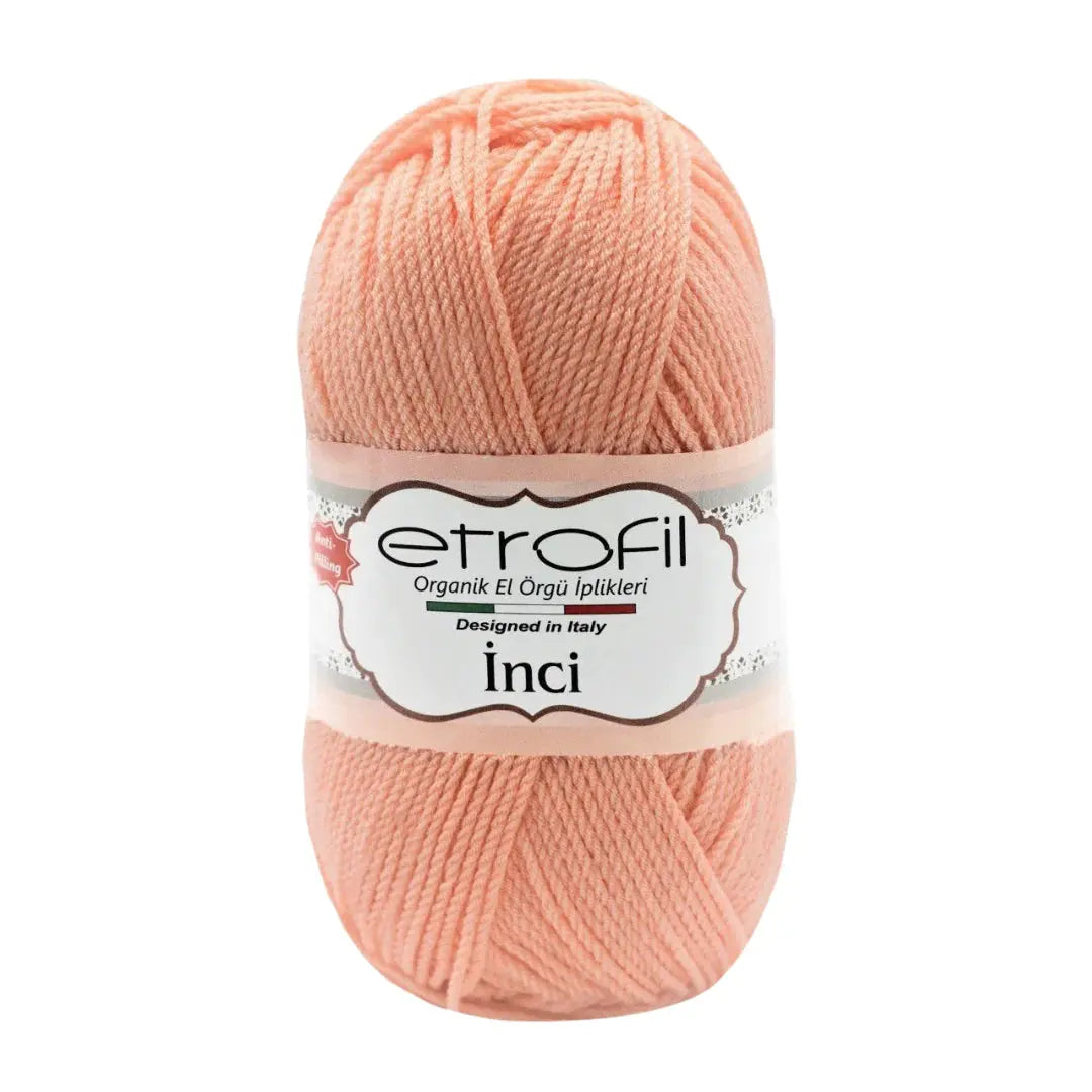 Etrofil Anti Pilling Yarn Peach No 72040 - DecoDeb