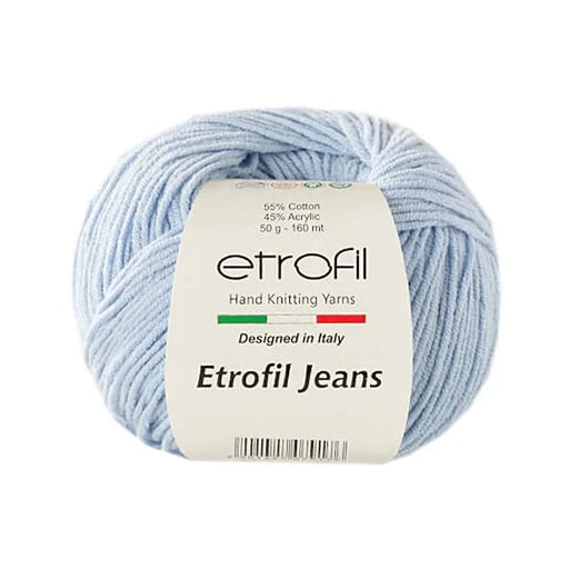 Etrofil Jeans Yarn No 18 Baby Blue - DecoDeb