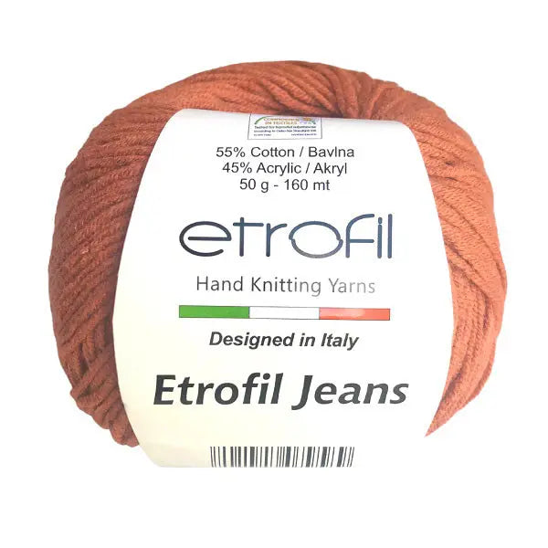 Etrofil Jeans Yarn No 60 Terracotta Etrofil