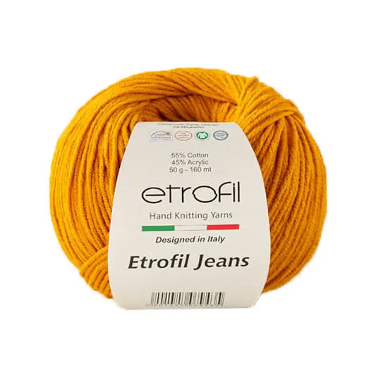 Etrofil Jeans Yarn No30 Orange - DecoDeb