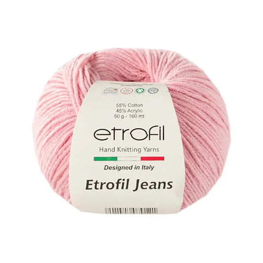 Etrofil Jeans Yarns No 11 - Pink - DecoDeb