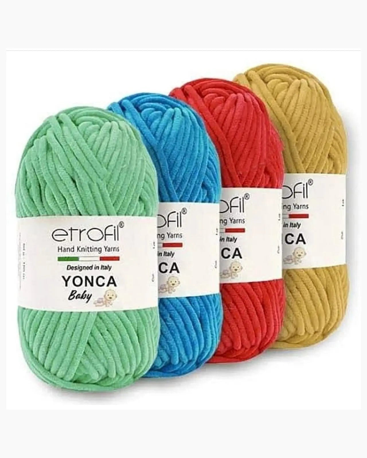 Etrofil Yonca Baby Velvet Yarn Anthracite No 70091 Etrofil