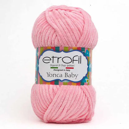 Etrofil Yonca Baby Velvet Yarn Baby Pink No 73106 Etrofil