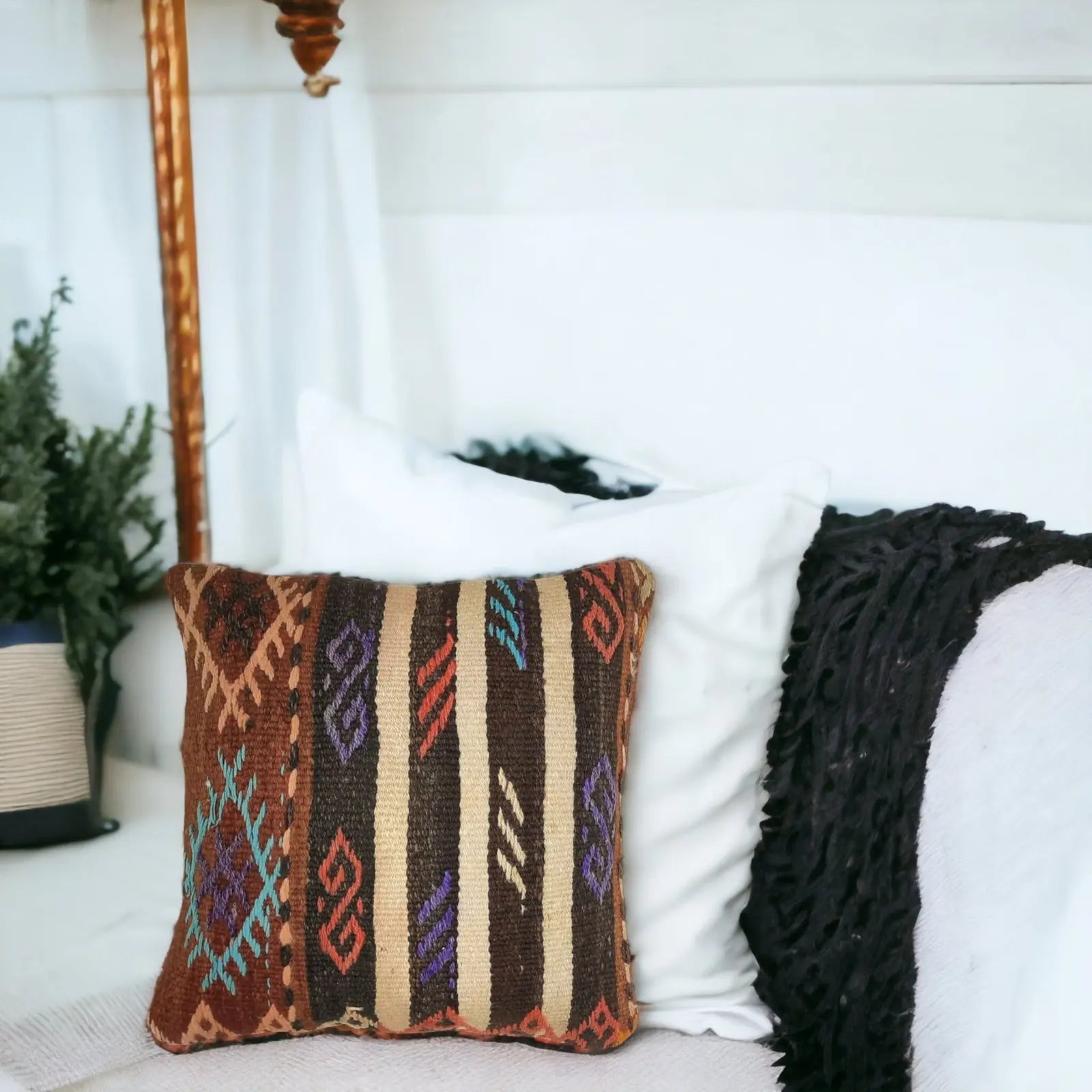 Kilim Cushion Cover 40x40 No 31 DecoDeb