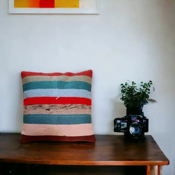 Kilim Cushion Cover 40x40 No 41 DecoDeb