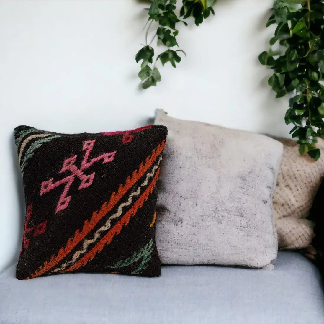 Kilim Pillow Covers 40x40 No 46 DecoDeb