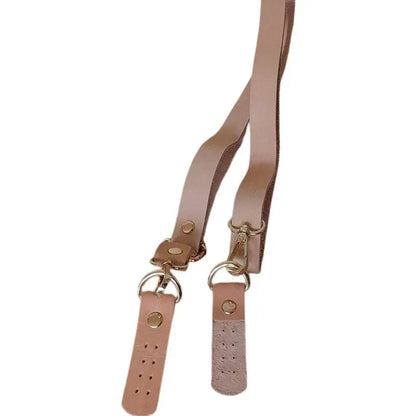 Leather Bag Strap Salmon - DecoDeb