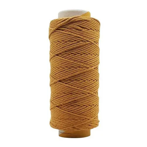 Lux Macramé Yarn 5mm Ocher 1kg-195mtr Cafuné