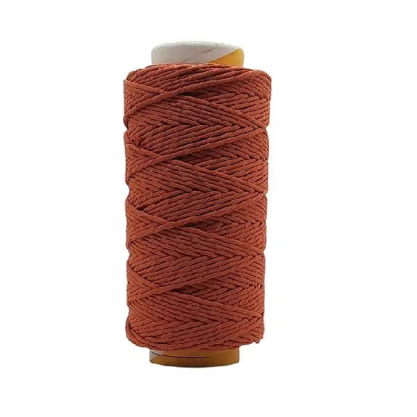 Lux Macramé Yarn 5mm Terracotta 1kg - 195mtr Cafuné