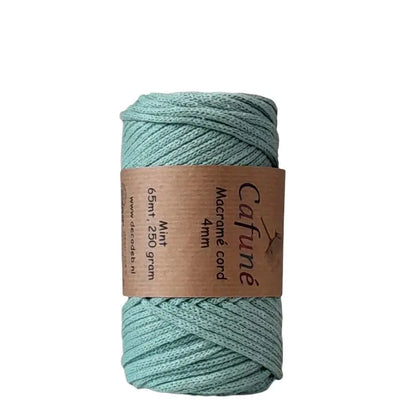 Macramé Cord 4mm Mint - DecoDeb