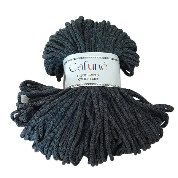 Macramé Cord 5mm Premium - 500 gr Anthracite - DecoDeb