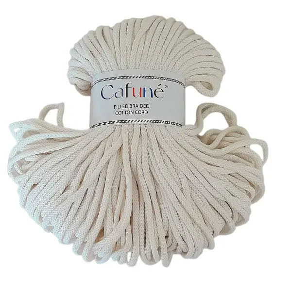 Macramé Cord 5mm Premium - 500 gr Ecru - DecoDeb