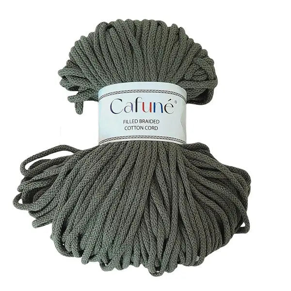 Macramé Cord 5mm Premium - 500 gr Khaki Cafuné