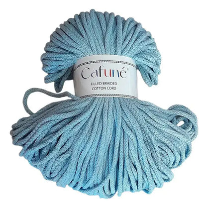 Macramé Cord 5mm Premium - 500 gr Soft Blue Cafuné