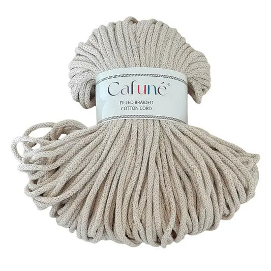 Macramé Cord 5mm Premium Beige - 500 gr Cafuné