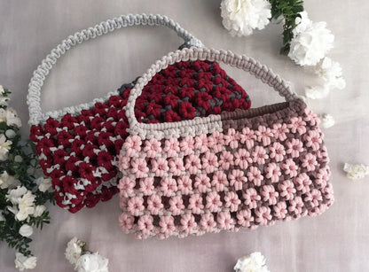 Macrame DIY Coquette handbag Cafuné