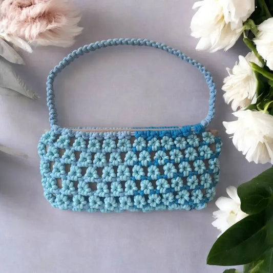 Macrame DIY Coquette handbag  