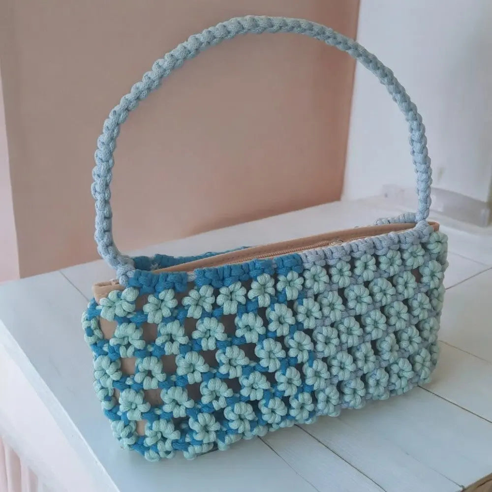 Macrame DIY Coquette handbag  