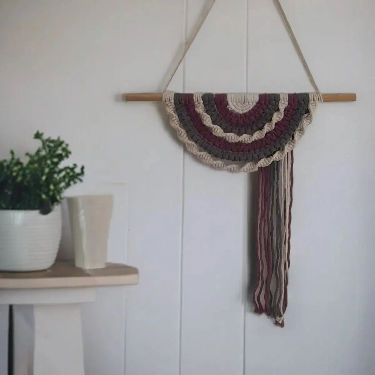 Macrame DIY kit Half Mandala