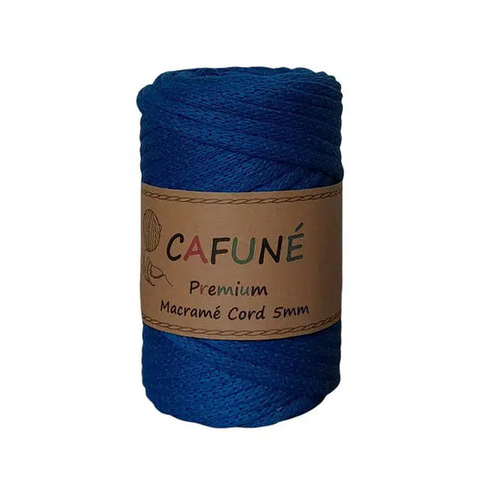 Premium Macramé Cord 5mm Indigo - DecoDeb